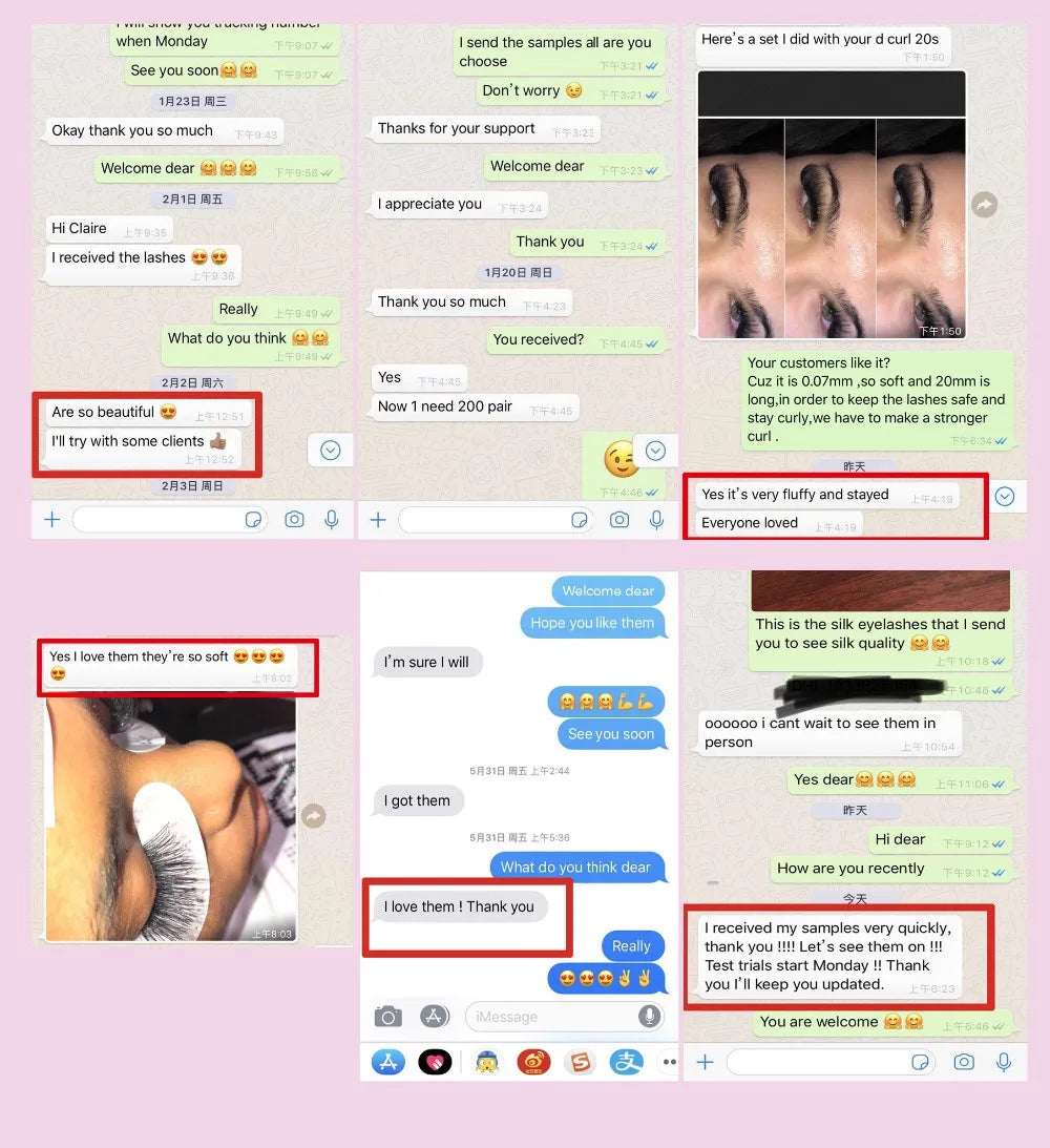 2022 New Trend Pre-cut Segmented Lash Extensions Diy Cluster Faux Mink Eyelashes Segment Lashes with Custom Box