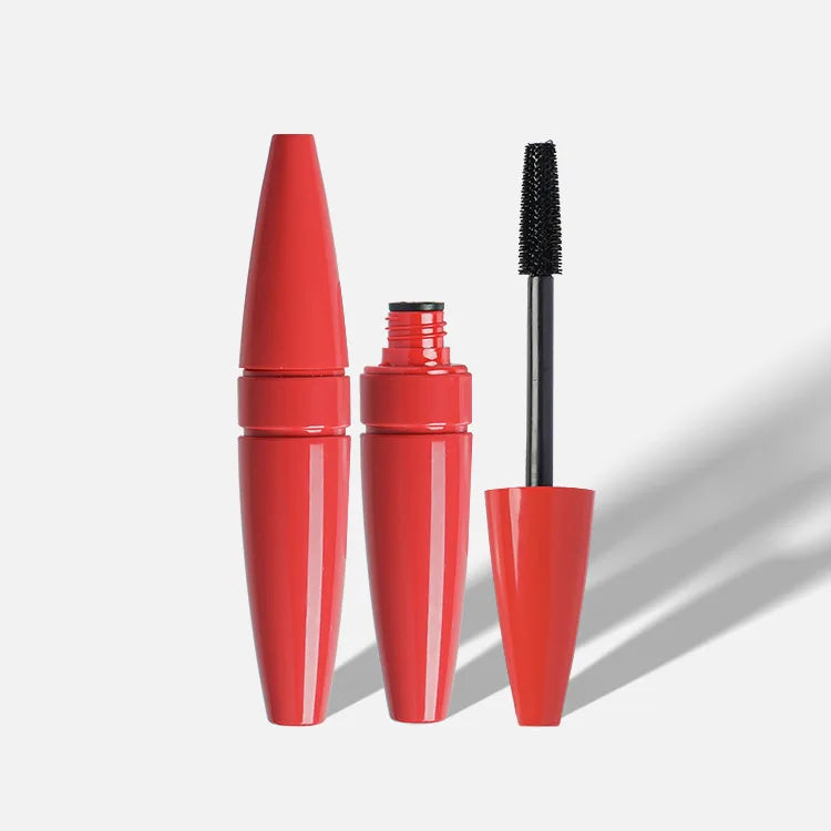Eyelash Fiber Metal Luxury square Plastic Mascara Empty Tube Volume Vegan Waterproof Private Label 4d Mascaras Superheroes Wands