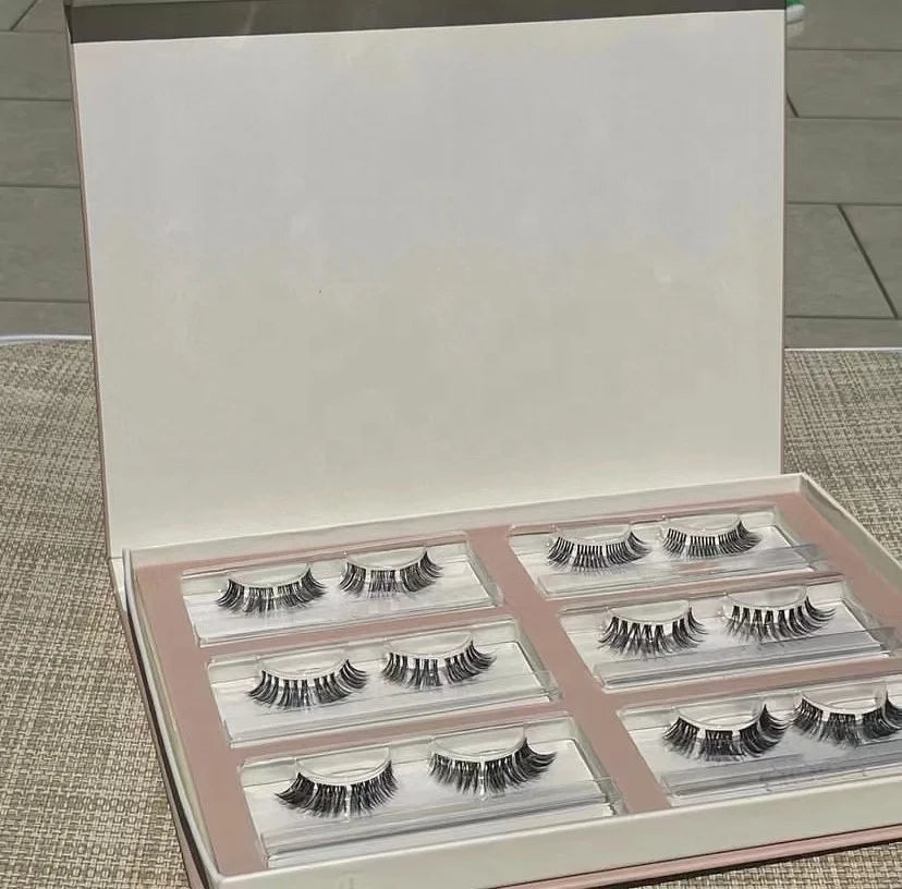 2022 New Trend Pre-cut Segmented Lash Extensions Diy Cluster Faux Mink Eyelashes Segment Lashes with Custom Box