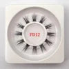 2022 New Trend Pre-cut Segmented Lash Extensions Diy Cluster Faux Mink Eyelashes Segment Lashes with Custom Box